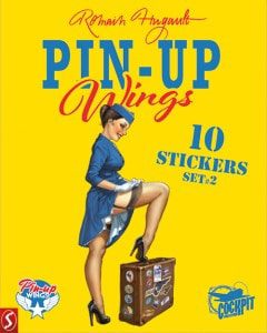 Pin-Up Wings stickers set 2