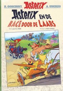 Asterix en de race door de laars