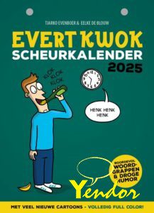 Evert Kwok scheurkalender 2025